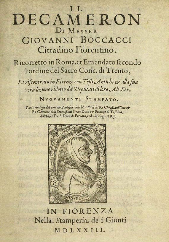 Il Decamerone (Boccaccio, 1349-1360)