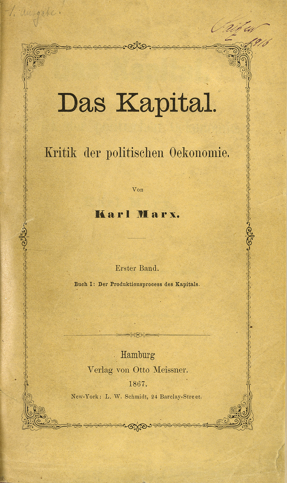 Das Kapital (Karl Marx, 1867)